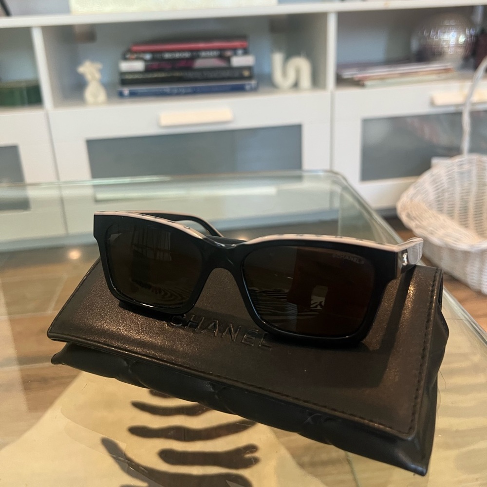 Squared Chanel sunglasses